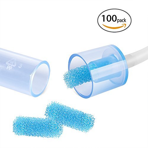 100-Pack of Premium Nasal Aspirator Hygiene Filters, Replacement for Most Nasal Aspirator Filters - BPA, Phthalate & Latex-Free