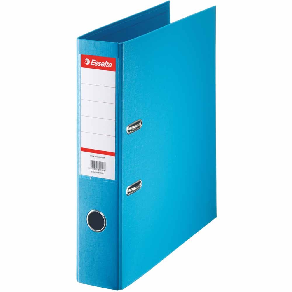Esselte Standard, 1x Lever Arch Finder, Lavender, 75 mm Spine, A4, PP, 320380
