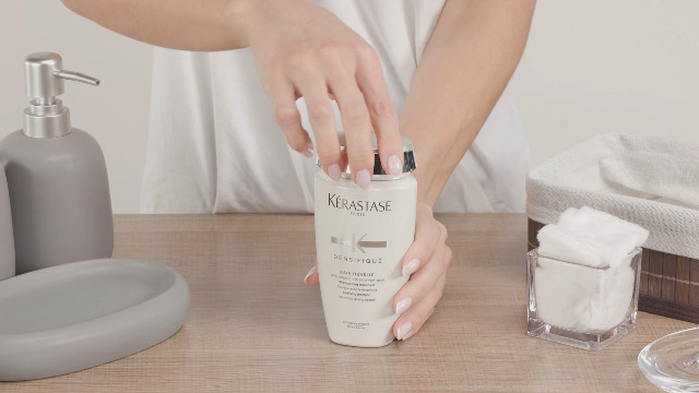 Kérastase Densifique Bain Densité Shampoo, Para Cabelos Finos e