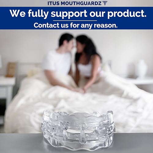 silentzpro 20 - usa designed amp fda cleared anti snore mouthpieces set of 2 medium size - fully adjustable anti snore mouth guards - professional patented anti snore devices - itus mouthguardz