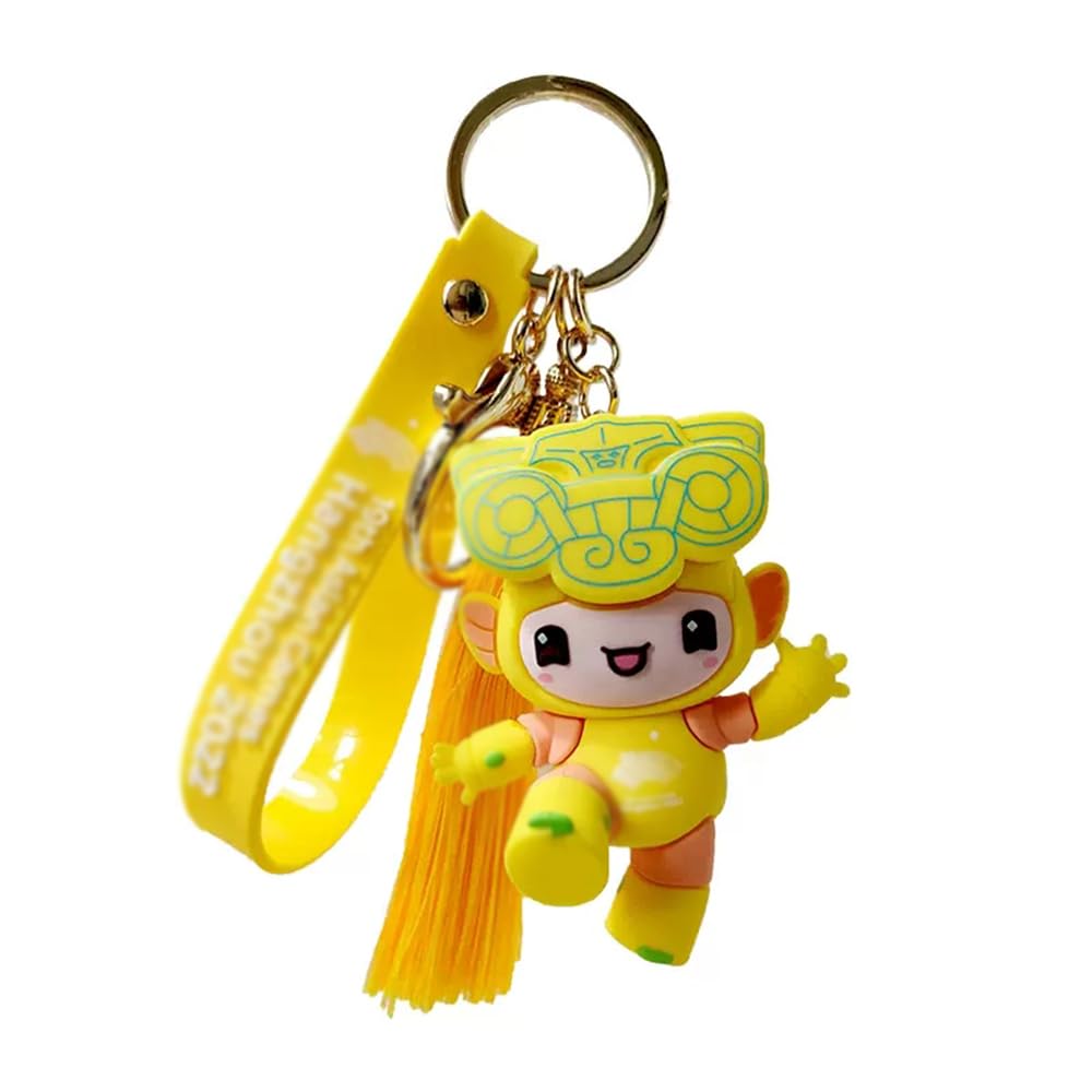 GAGALU Asian Games Doll Key Pendants, Keychains, Bag Accessories, Gifts, Doll Figures,Congcong