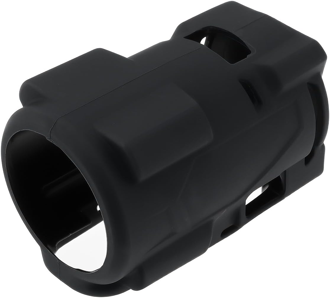 Impact Driver Protective Boot 49-16-2563 Compatible with Milwaukee M12 Fuel 1/2 3/8 Stubby 2563-20 2562-20 Black