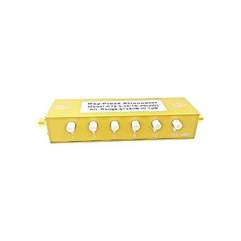 Adjustable Key-Press Attenuator Step-Adjustable Attenuator 0-35 dB 2.5GHz N 5W