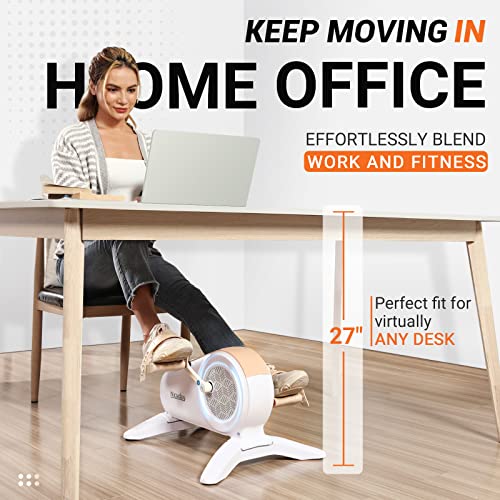 Niceday Under Desk Bike, Pedal Exerciser With 8 Levels Magnetic Resistance, Mini Exercise Bike For Home Office Workout Or Physical Therapy #TOP3