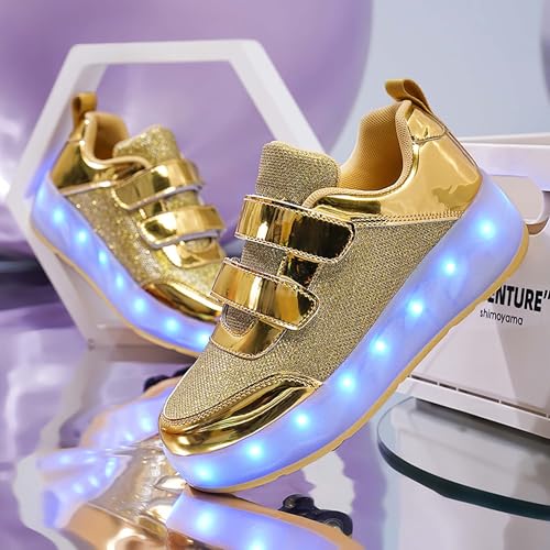 Kids LED Roller Skating Shoes are Suitable for Boys Girls Light Emitting Roller Skating Sports Shoes with Detachable Wheels Rechargeable Flash Wheels4
