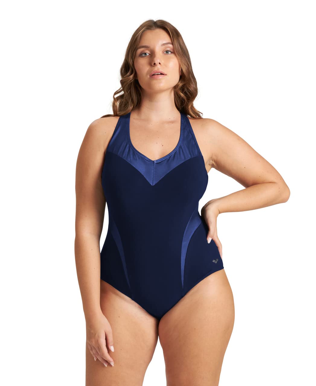 Arena W Isabel Light Cross Back One Piece Plus Bañador Mujer