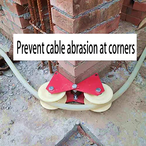 Cable Puller Sheave; Low Voltage And Network Cable Installation Pulley; Heavy Duty Cable Pulleys; Wire Pulling Rope #TOP4