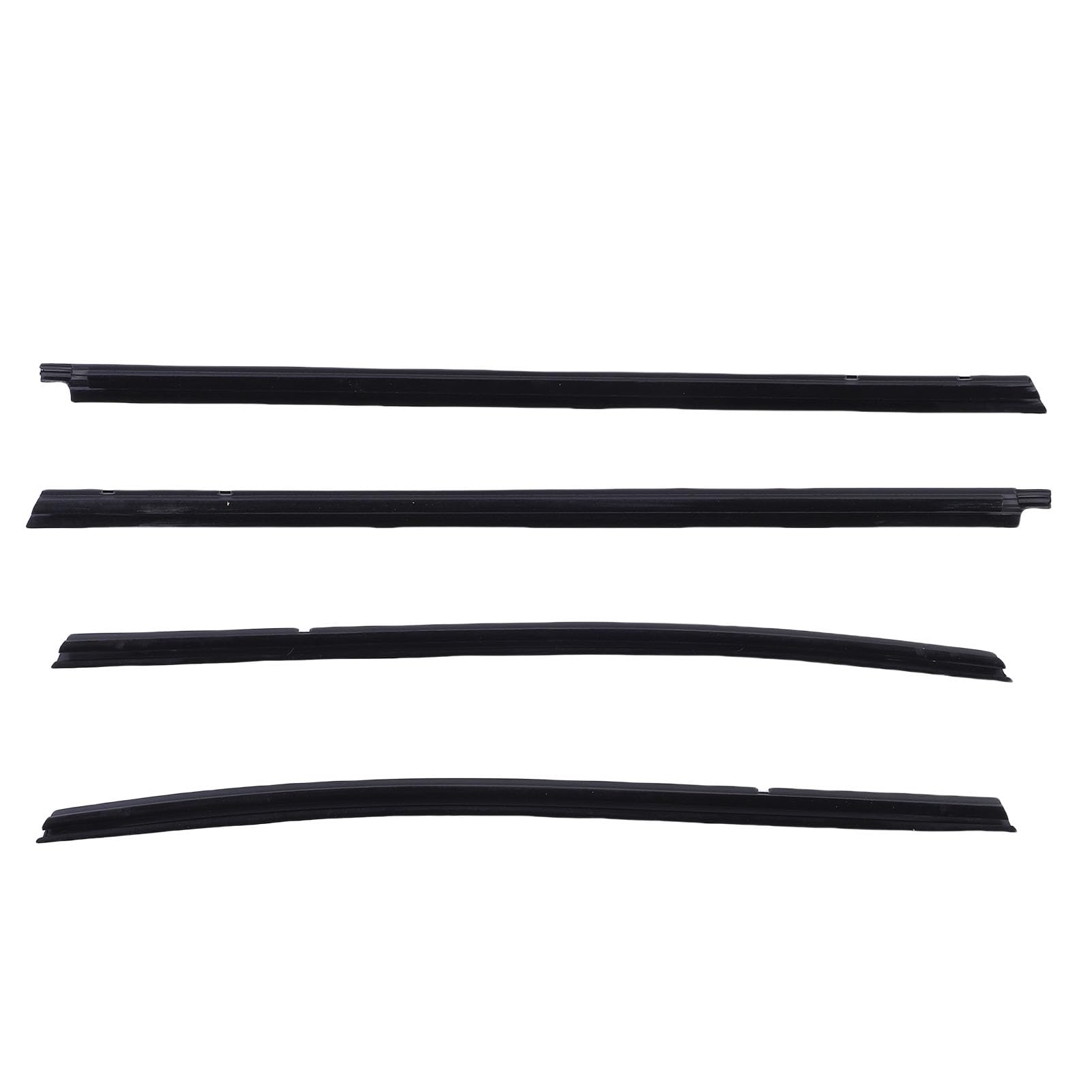 Keenso Uszczelka Szyby Samochodowej, Listwa Uszczelniająca, Kompatybilna z Double Cab 2005-2015, Zastępuje OEM 68161-04050 68162-04050 68163-04020 68164-04020
