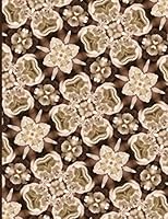 Fractal Photo Art Notebook: Cupcakes and Coffee 5: A fractal image notebook made from a photo of a buttercream cupcake next to coffee, and filled with college ruled paper. 1731166400 Book Cover