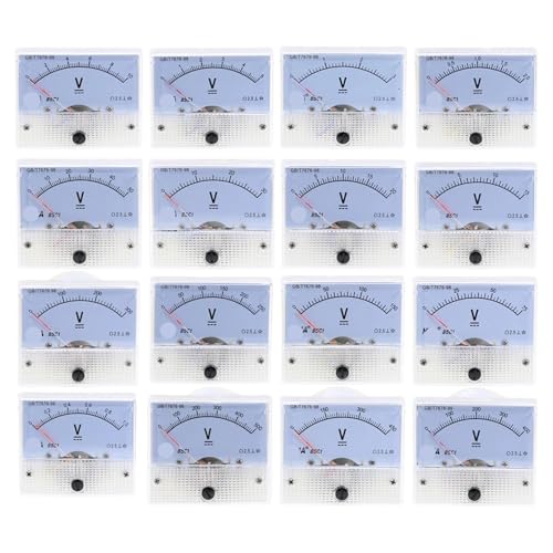 Voltmètre à panneau analogique CC 85C1 de 75V pour mesure de tension