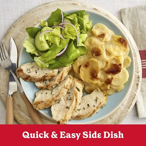 Image of Betty Crocker Scalloped Casserole Potatoes, Made With Real Cheese, Family Size, 7 oz Box (Pack of 12)