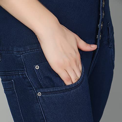 Image of Collection Mom Jeans for Women High Waist Skinny Stretchable Ankle Length Denim