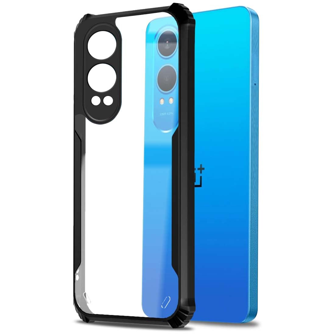 Fashionury Shockproof Crystal Clear Back Cover Case for OnePlus Nord CE 4 5G Lite 5G | 360 Degree Protection | Protective Design | Transparent Back Cover OnePlus Nord CE 4 Lite 5G (Black Bumper) (B0D81CHFTW) Amazon Price History, Amazon Price Tracker
