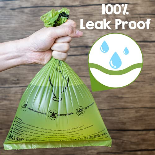 YORJA Dog Poo Bags, 720 Pet Poop Bags, Extra Thick and Strong 100% Leak-Proof Biodegradable Waste Bags - Image 5