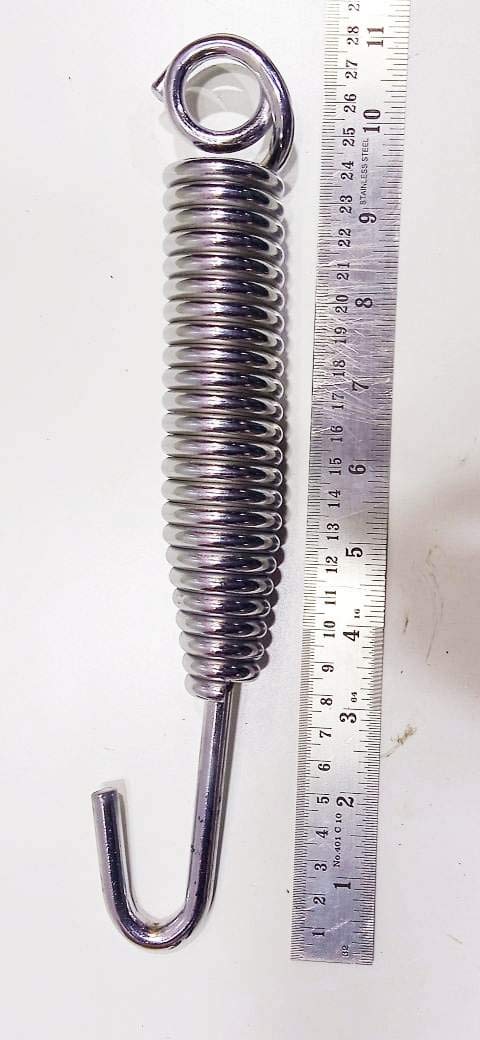 FTE Spare Hammock Spring or Hook for Hanging Chair with Strong Flexible Spring. can Handle Weight up to 125 kg (Large Size: 28 x 3.5 cm)