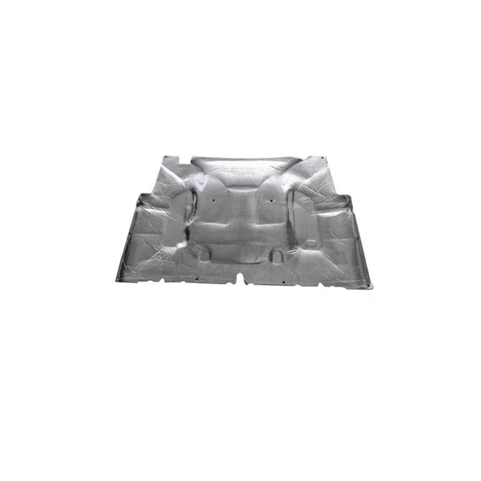 Yueyzhk Front All Aluminum Sound Mat Car Engine Hood Pad Front Sound Insulation Carpet For Jeep For Wrangler Jl 2018-2024(Front All Aluminum)