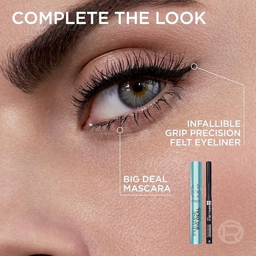 L'Oreal Paris Paradise Big Deal Waterproof Mascara, Volumizing and Lengthening Formula, Buildable, Clump Resistant, Black Mascara, 0.33 Fl Oz - image 7