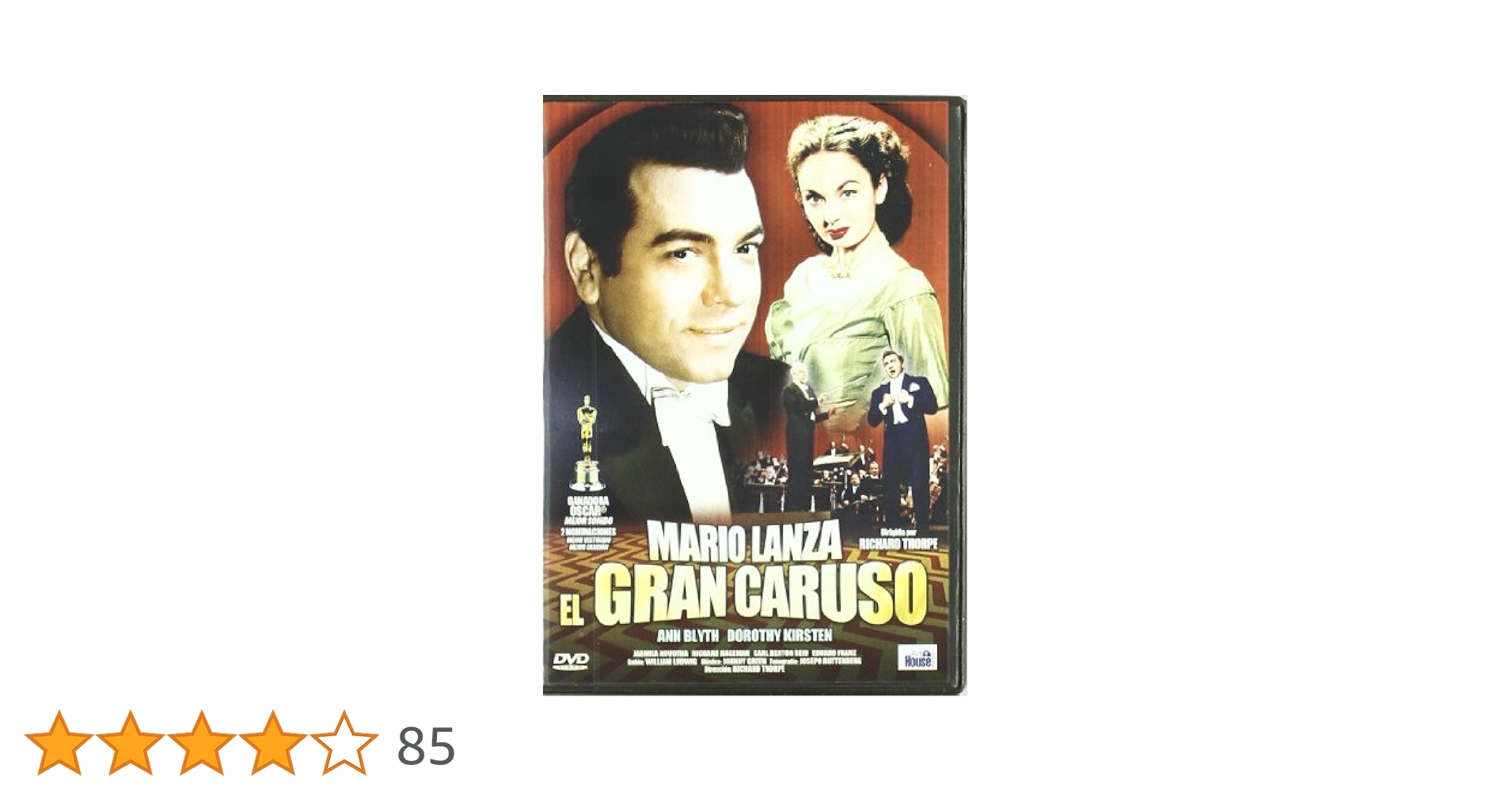 El Gran Caruso (The Great Caruso): Amazon.co.uk: Mario Lanza