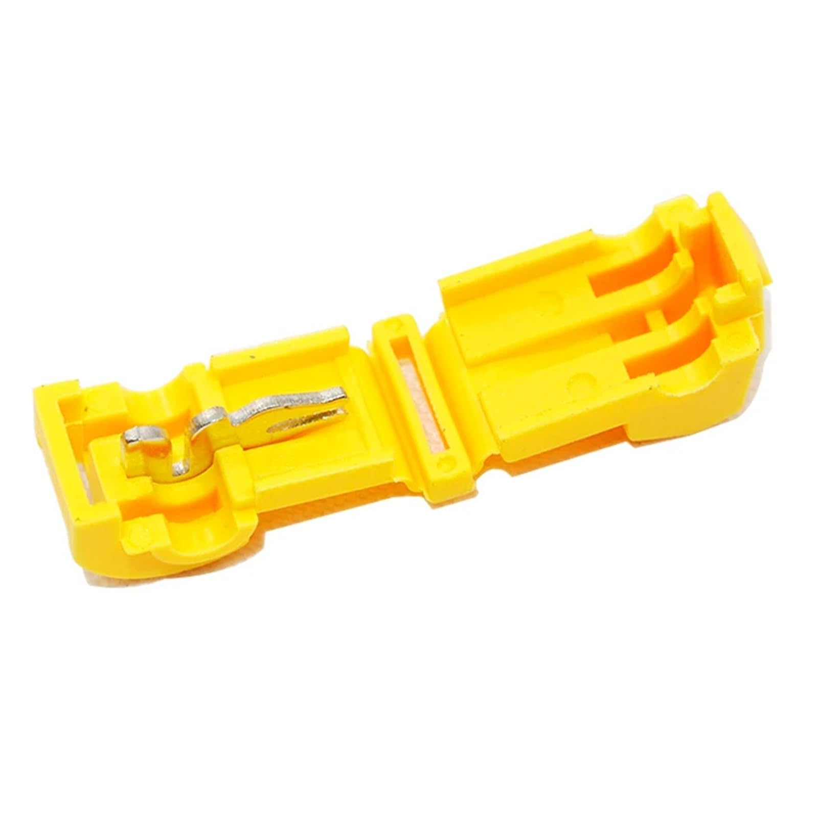REIUAFWYGV 500PCS T-Tap Wire Connector Lock Snap AWG 22-10 Without Breaking Cable Insulated Crimp Quick Splice Electrical Terminals