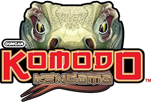 Miniatura 3 de Duncan Toys Komodo Kendama, amarillo con rayas granate