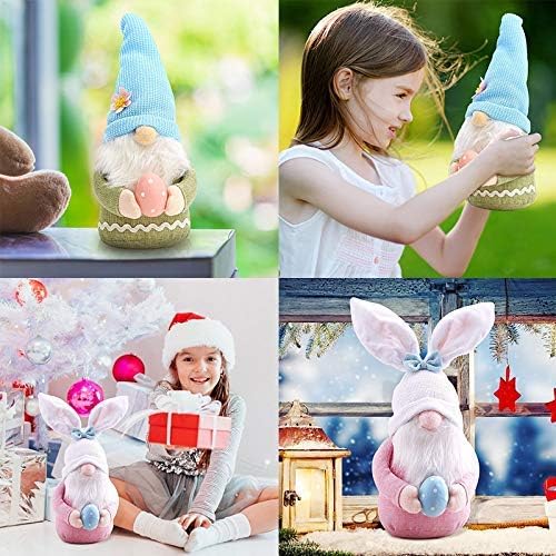 Tirrito Easter Bunny Gnomes, Faceless Doll Decorations Present, Plush Elf Doll, Bedroom Room Decoration, Children's Room Desktop Decoration