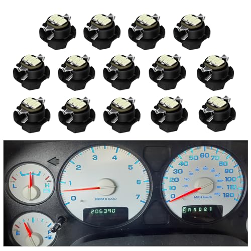 RAVSOFT Instrument Gauge Cluster Panel Speedometer LED Lights Bulbs Kit