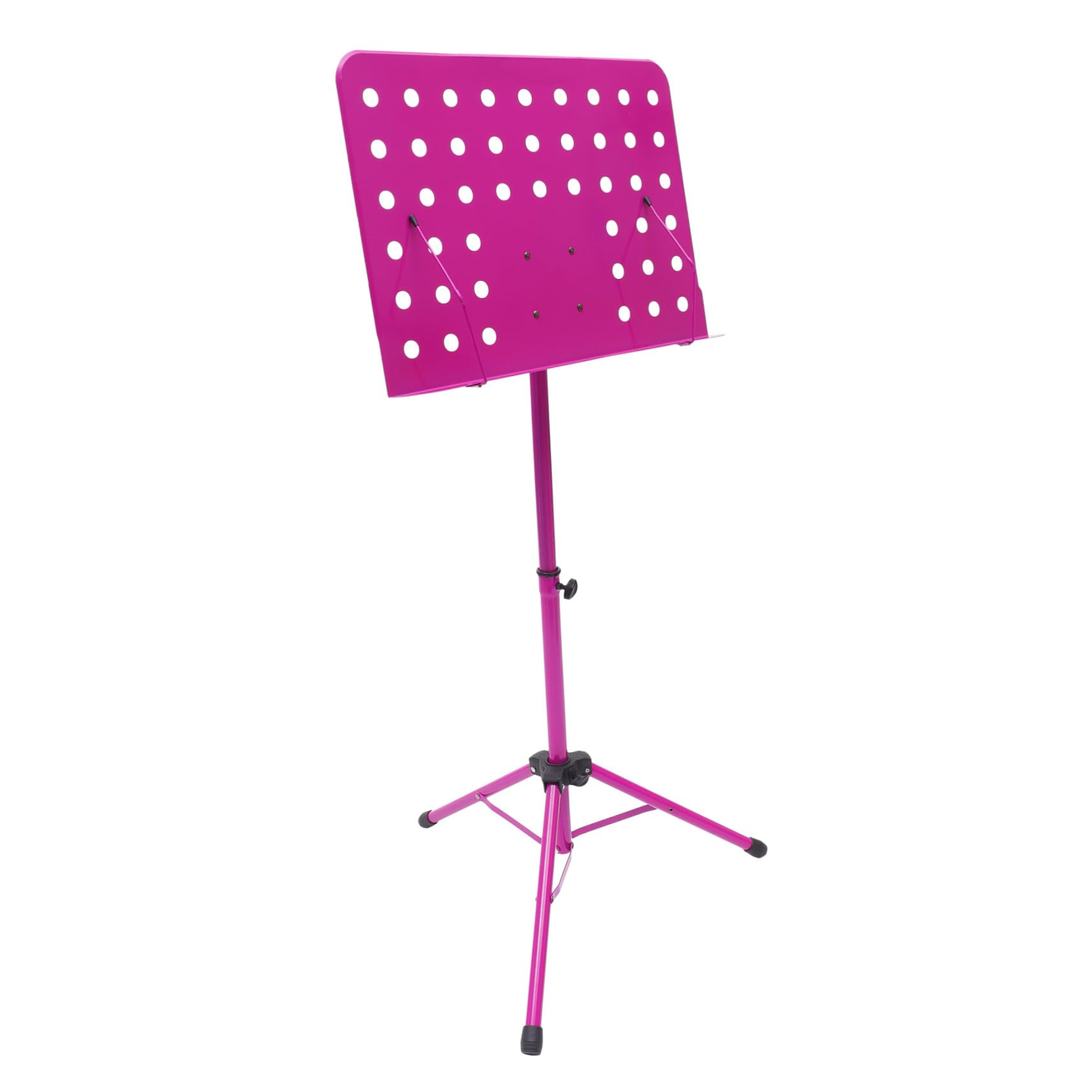 Toyvian Accessori Musicali Portatili Supporto Per Spartiti Musicali Treppiede Girevole A 340° Per Violino Chitarra Sassofono Costruzione in Lega Di Alluminio Casuale