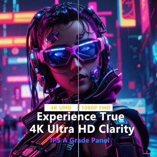 Image of 15.6 Inch 4K UHD Portable Gaming Monitor Supports HDR 100% sRGB Lightweight Metal Touchscreen with Type-C Mini HDMI Travel Monitor for Laptop /PC /Mac /PS5 /4 /Switch