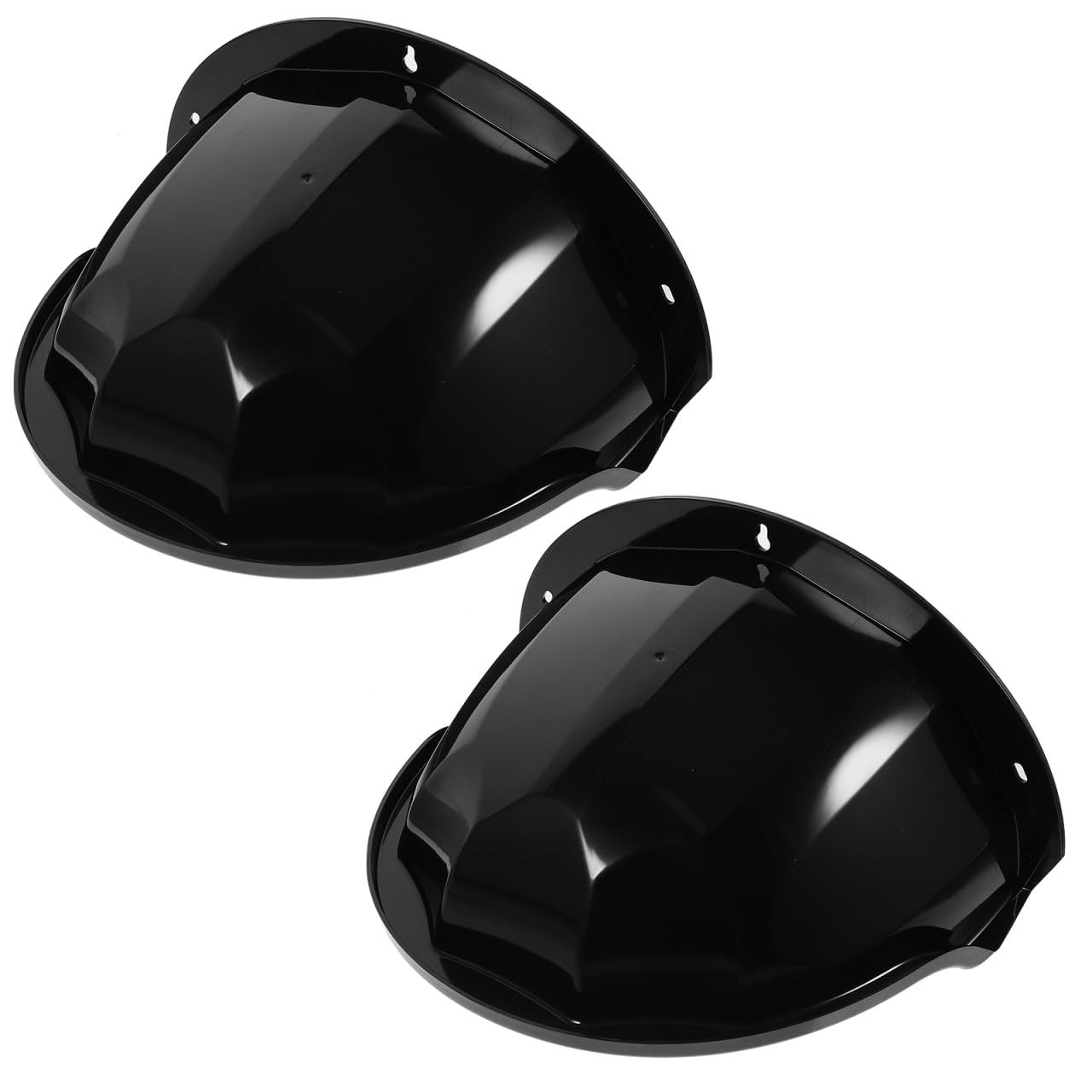 Homoyoyo 2 Pack Outdoor Camera Cover: Universal Security Camera Sun Rain Cover Shield ABS Plastic Sun Rain Shade for Outdoor for Dome Security