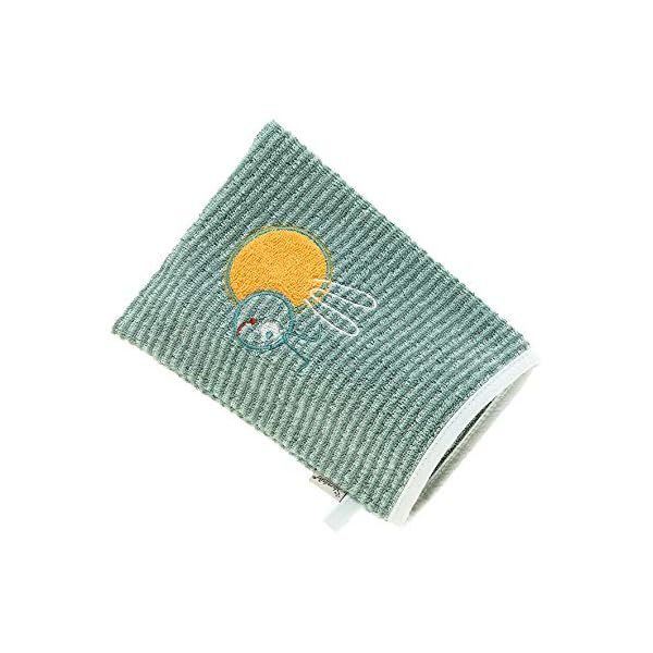 Sterntaler Waschhandschuh Bär Ben, Größe: 21 x 15 cm, Mittelgrün – Bild 4
