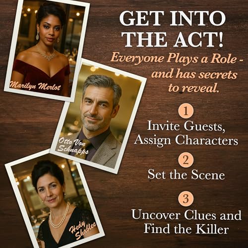 Murder Mystery Party A Taste for Wine & Murder miniatura 5