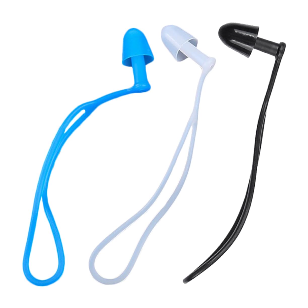 Happyyami Silicone Swimming Ear Plugs Reusable for Adults Boys and Girls Waterproof Noise Reduction for Swimming Bathing Water Sports
