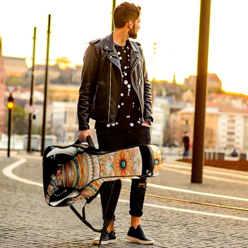 Sac pour guitare grand étui étanche éponge multicolore