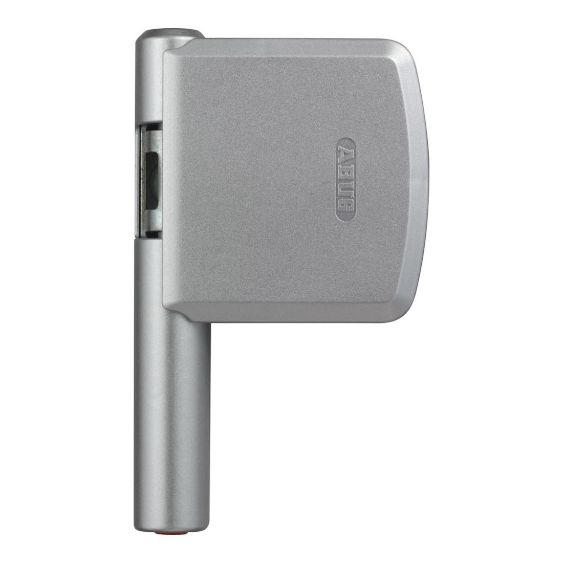 ABUS Seguro Lateral para Bisagras FAS101 - Bisagra de Seguridad Adicional para Ventanas - Nivel de Seguridad ABUS 10 - 27952- Plata