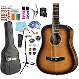 モーリス ミニギター 初心者 ハイグレード 18点セット MORRIS LA-011 ミニアコースティックギター TS [98765]
