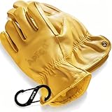 [VPEGGGP] APEGG アウトドアグローブ 耐熱グローブ 子供専用 キャンプ 牛本革 手袋 BBQ 焚き火 トレッキング 耐磨耗性 防寒 防風 滑り止め 登山 雪かき 釣りグ スポーツ 作業用手袋 アウトドア用 耐火 L