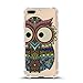 iPhone 7 Plus Shock Absorbent Case (5.5 inch screen), Cute Owl Design