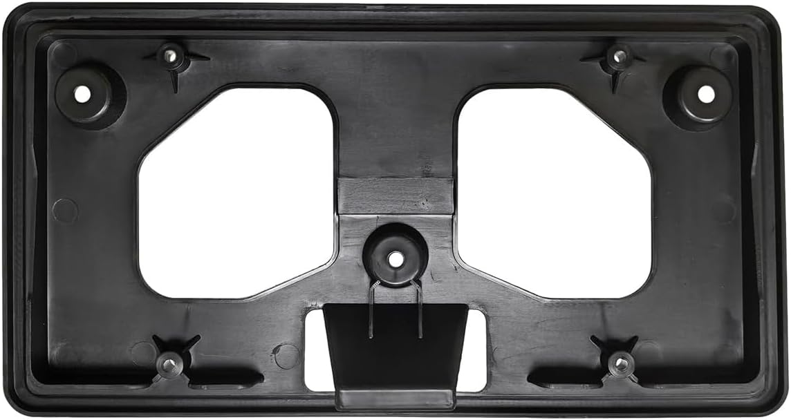FASTCHE Front Bumper License Tag Plate Frame Bracket Holder Compatible with 2017 2018 2019 Honda CR-V Replace # 71145TLAA00 HO1068124