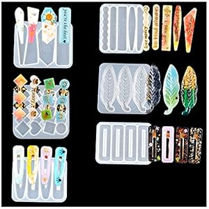 Dancepandas Siliconen Mallen Haarspeldjes 6 STKS Baret Schimmel Siliconen Hars Epoxy Schimmel Hars Gietvormen Voor…