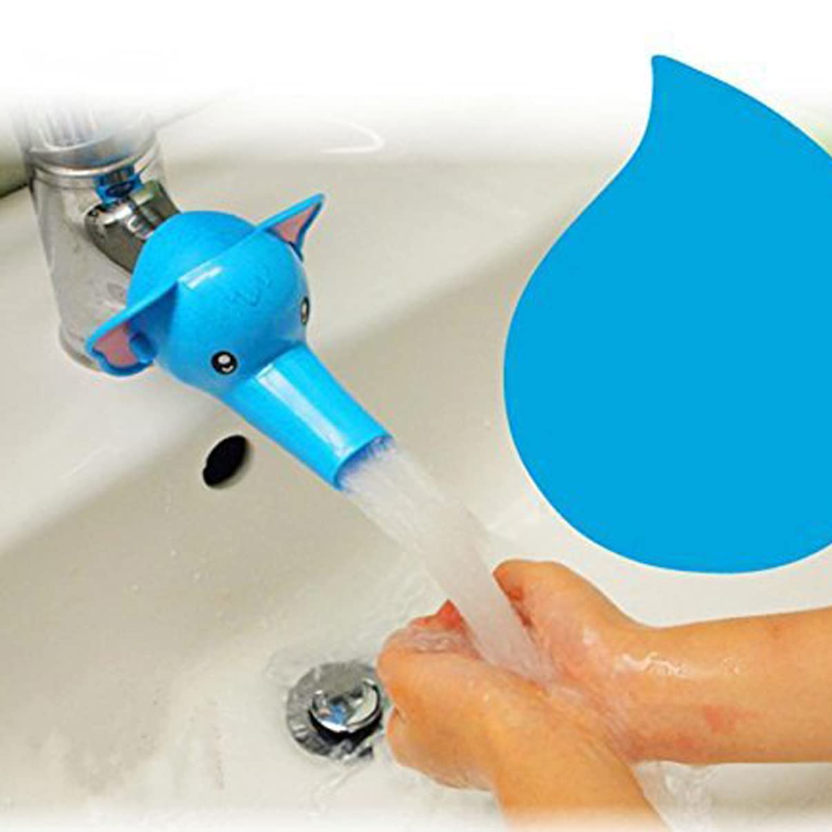Cute Elephant Water Tap - Kids Faucet Extender -2
