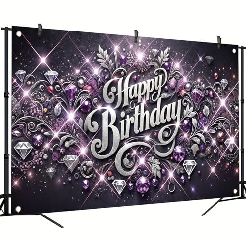 Fondo Photográfico Para Cumpleaños 71x43 Pulgadas miniatura 2