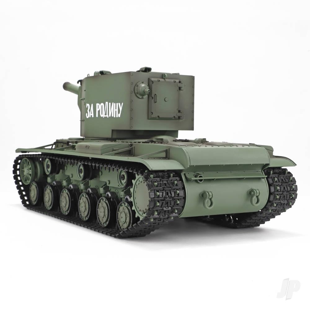 Henglong 1:16 Soviet KV-2 RC Tank (IR+Shoot+Smoke+Sound)