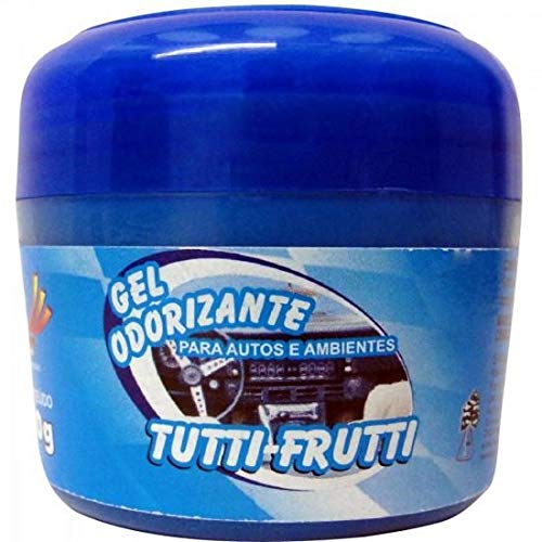 GEL Odorizador Automotivo 60G TUTTI-FRUTTI SUN CAR