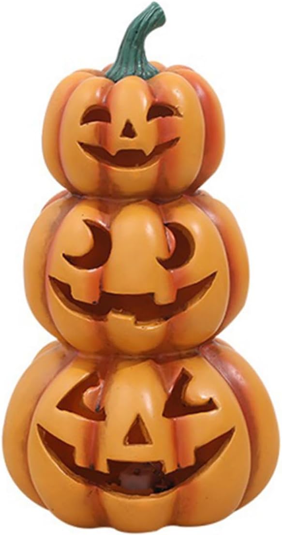 Halloween Decorative Pumpkin Night Lamp for Indoor and Outdoor Use Unique Table Centerpiece for Halloween Parties and Decor