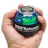 NSD Power Winners Spinner Gyroscopic Wrist and Forearm Exerciser Featuring Digital LCD Counter