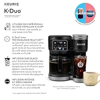 Keurig K-Duo Single Serve K-Cup Pod & Carafe Coffee Maker, Black — image 3
