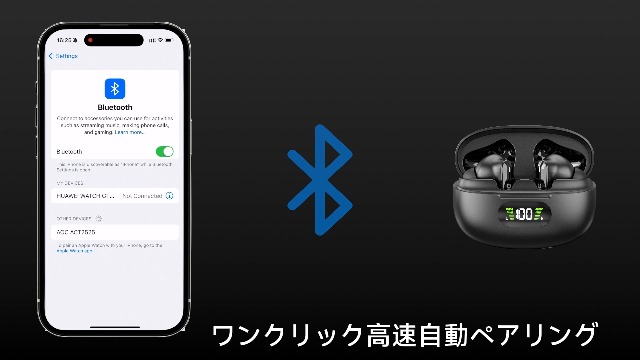 Amazon.co.jp: AOC ワイヤレスイヤホン ACT2525 Bluetooth 6.0