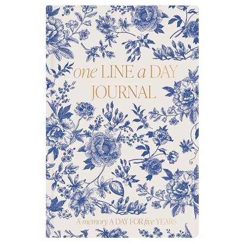 Journal de mémoire bleu Delft avec une couverture rigide de qualité