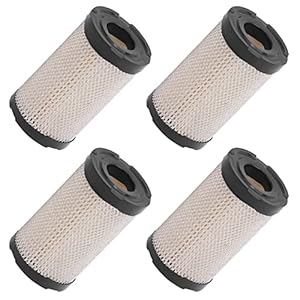 JICHEKU 35066 Lawn Mower Air Filters compatible with 740019B 740095 Sears 63087A AM123992 Craftsman 33342 63087A Oregon 30301 Lesco 050128 578 45 06-04 Partner PR1011006 (4 PCS)