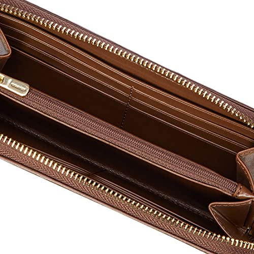 Coach 54630 Women's Long Wallet, Pvc Coated Canvas, Im/Khakisaddle2 #TOP2